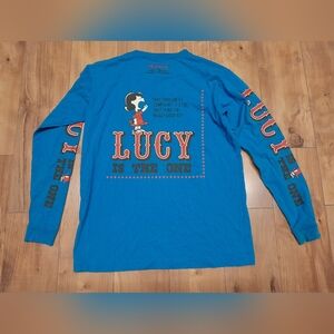 MARC JACOBS× PEANUTS The T-Shirt LUCY Long Sleeve Cotton XS